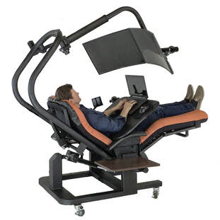 pc laptop table bed computer desk/recliner